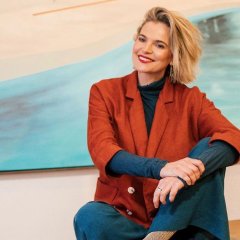 Mujer sonriendo