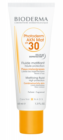 Foto del producto BIODERMA, Photoderm AKN T40ml, cuidado del sol para piel sensible