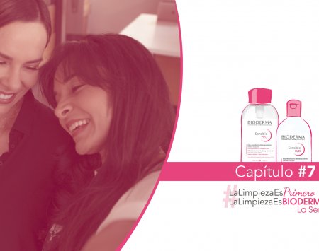 Pareja usando productos bioderma