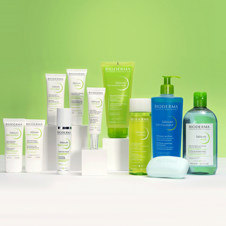 BIODERMA Sébium range oily acne products BIODERMA Sébium range oily acne products