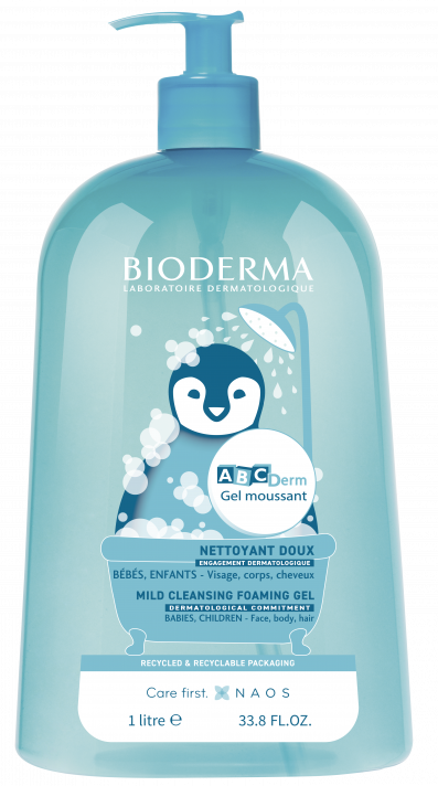 Bioderma ABC Derm Gel moussant Nettoyant doux